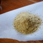 Wheat germ on parchment POST