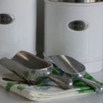 Scoops with cannisters, Maureen Abood