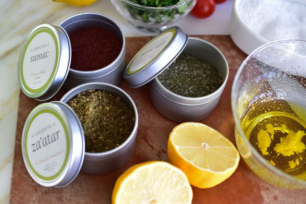 Spices for Malfouf Salad, MaureenAbood.com