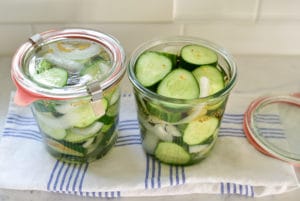 Bread and Butter Sweet Pickle Chicops